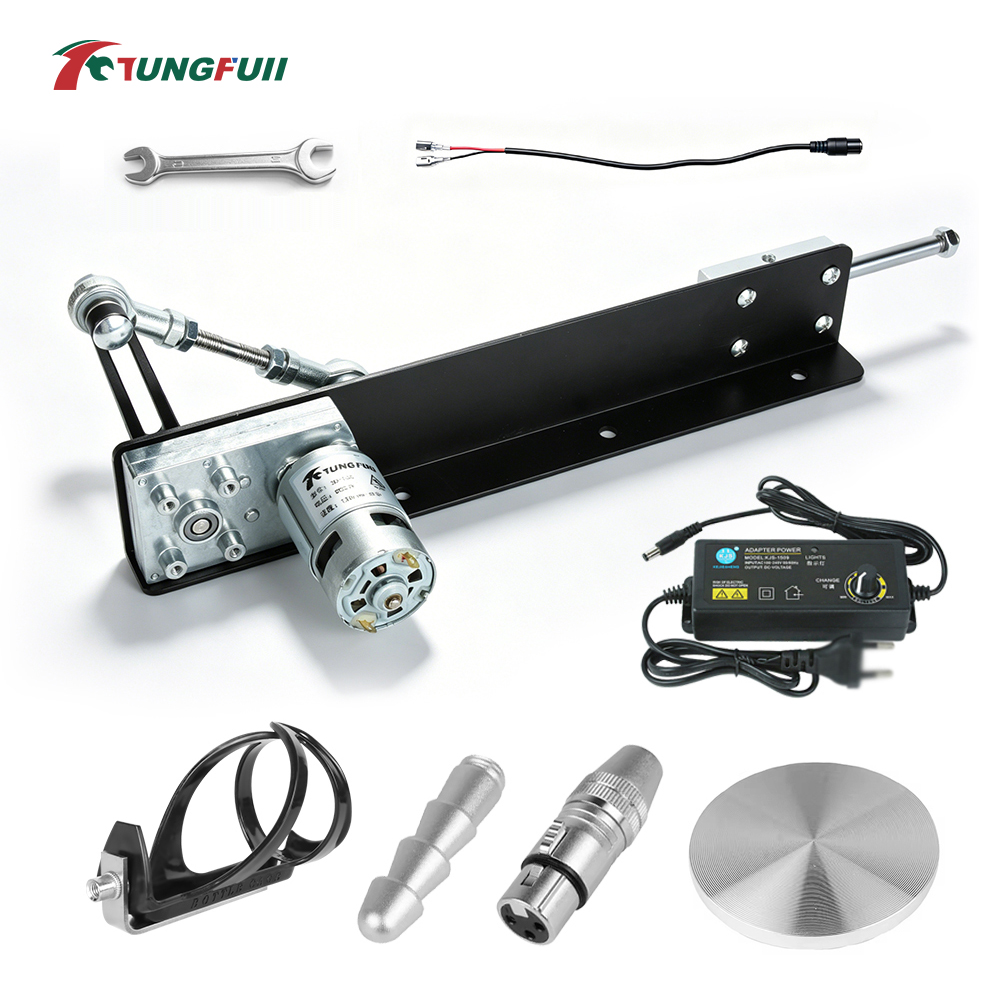 Home Automation Diy Kit - ชุดมอเตอร์แบบปรับได้ Tungfull 3-15 ซม. แบบเคลื่อนที่ไปมาเป็นเส้นตรง DC