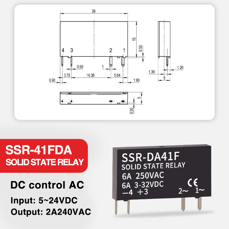 Slim รีเลย์ SSR-41FDA SSR-41FD - Shelly Relay Module บทวิจารณ์และราคา