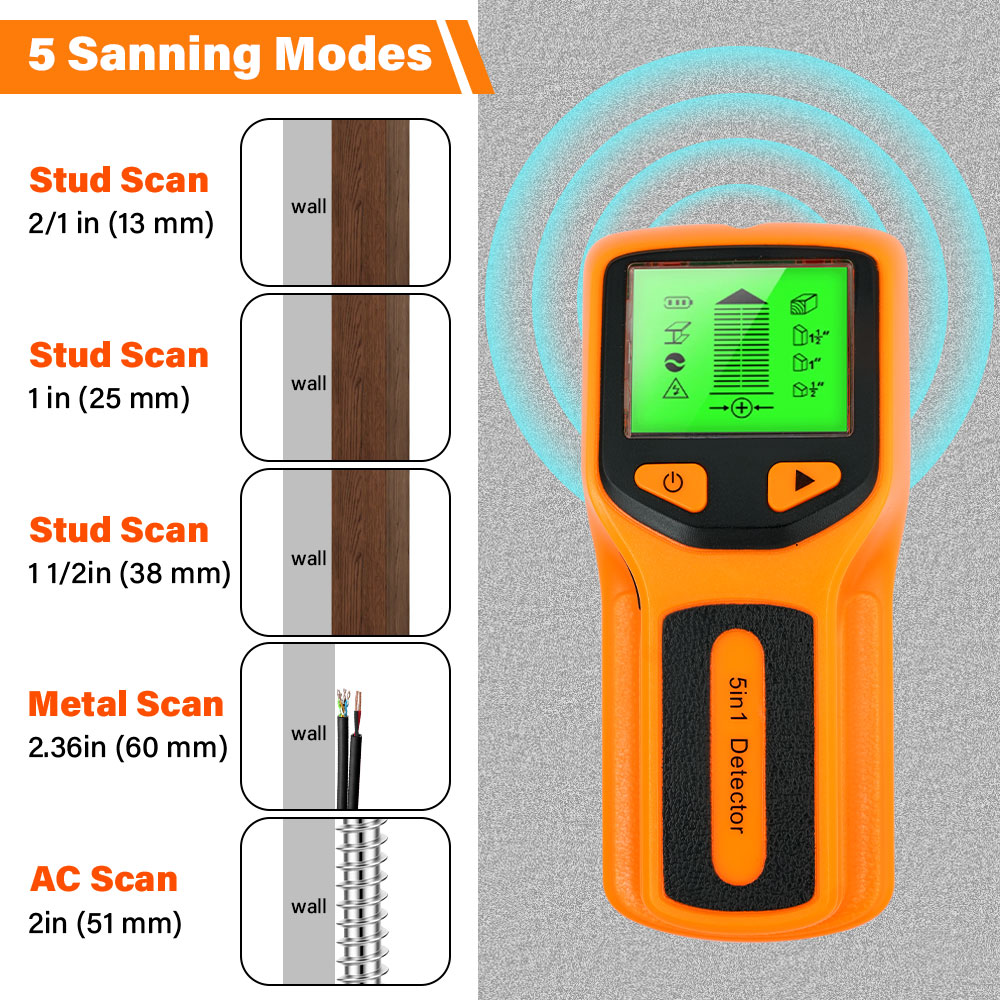 เครื่องตรวจจับโครงสร้างผนัง 5  - Water Leak Detector Wired บทวิจารณ์และราคา