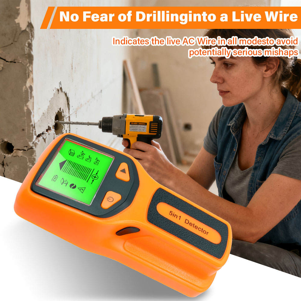 เครื่องตรวจจับโครงสร้างผนัง 5  - Water Leak Detector Wired บทวิจารณ์และราคา